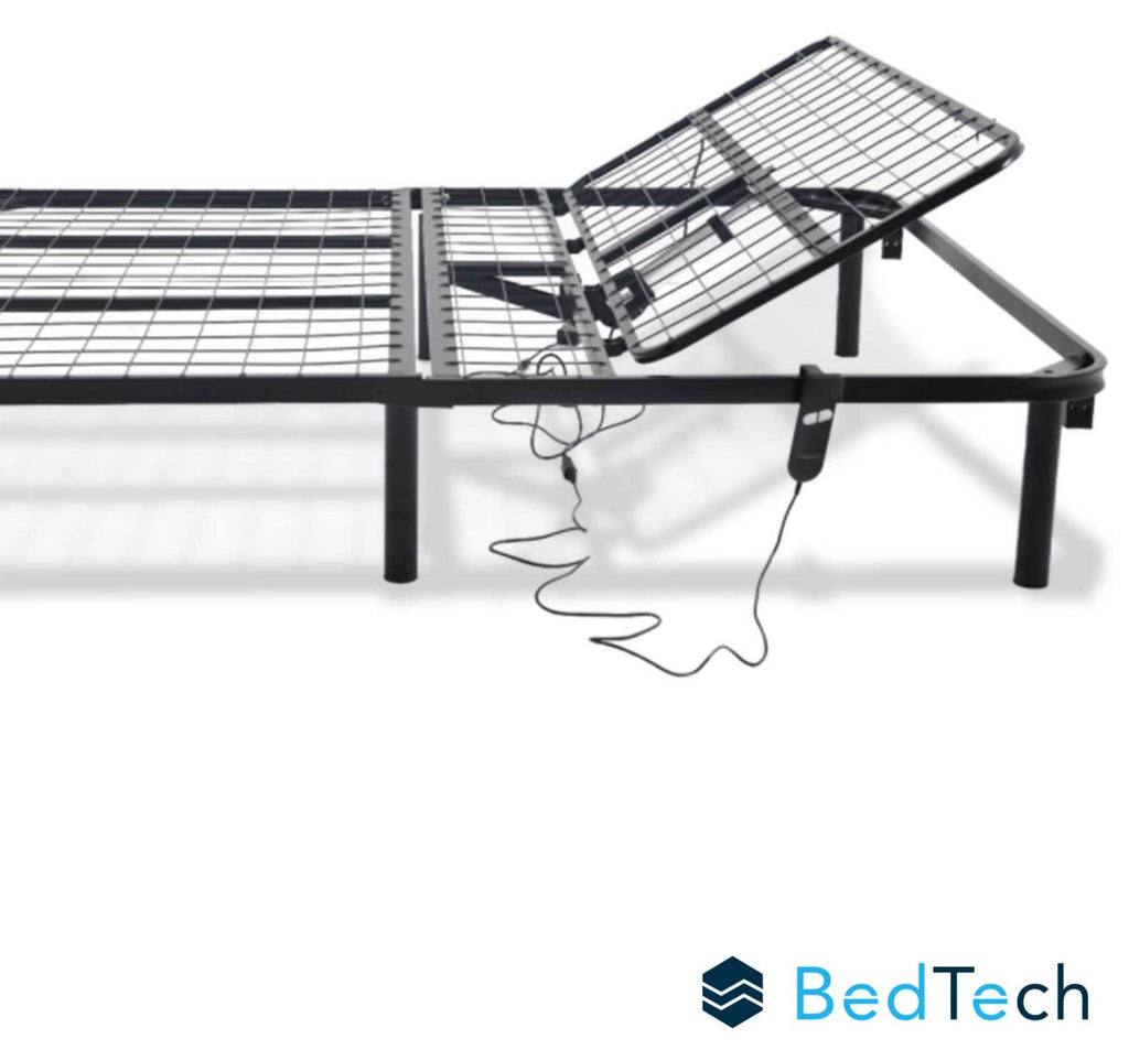 BTHU Twin XL Adjustable Bed Base With Head Position Adjustment