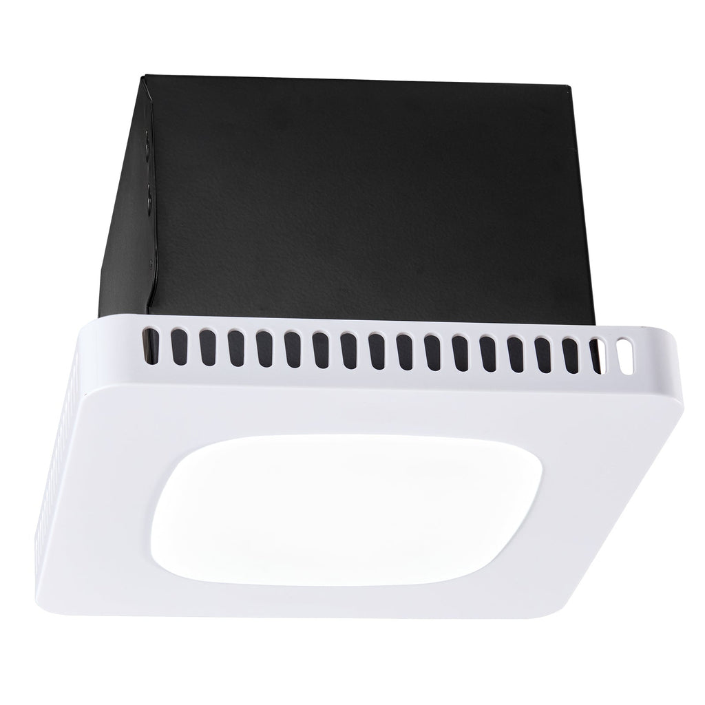 Bathroom Exhaust Fan with LED Light, 80 CFM