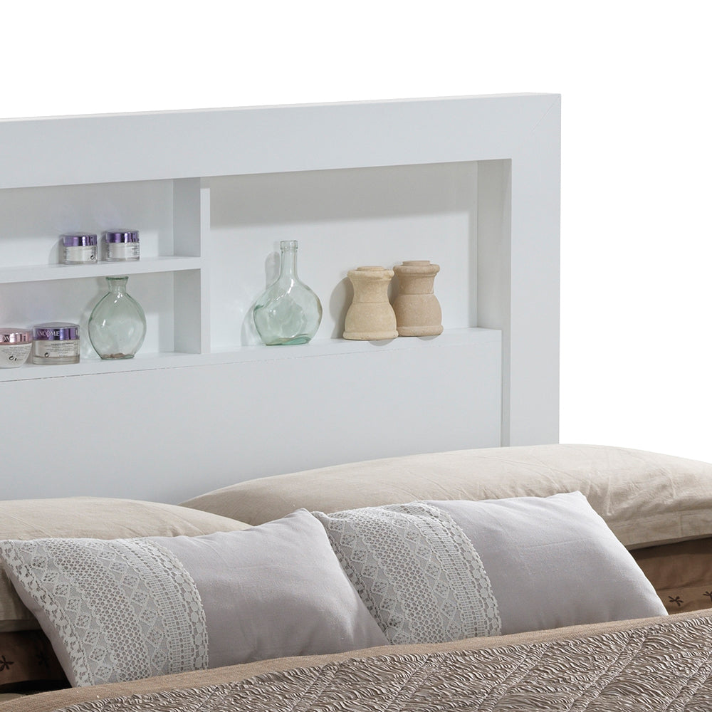 Stylish Transitional Queen Bed
