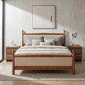 King Size Upholstered Platform Bed Frame