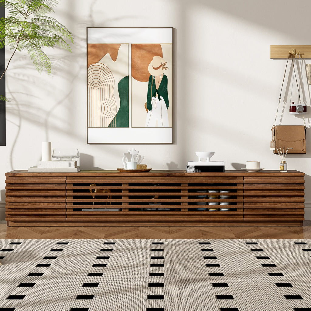 70 Inch Modern TV Stand for TVs Up to 80"