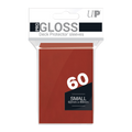 Ultra PRO: Small 60ct Sleeves - PRO-Gloss (Red)