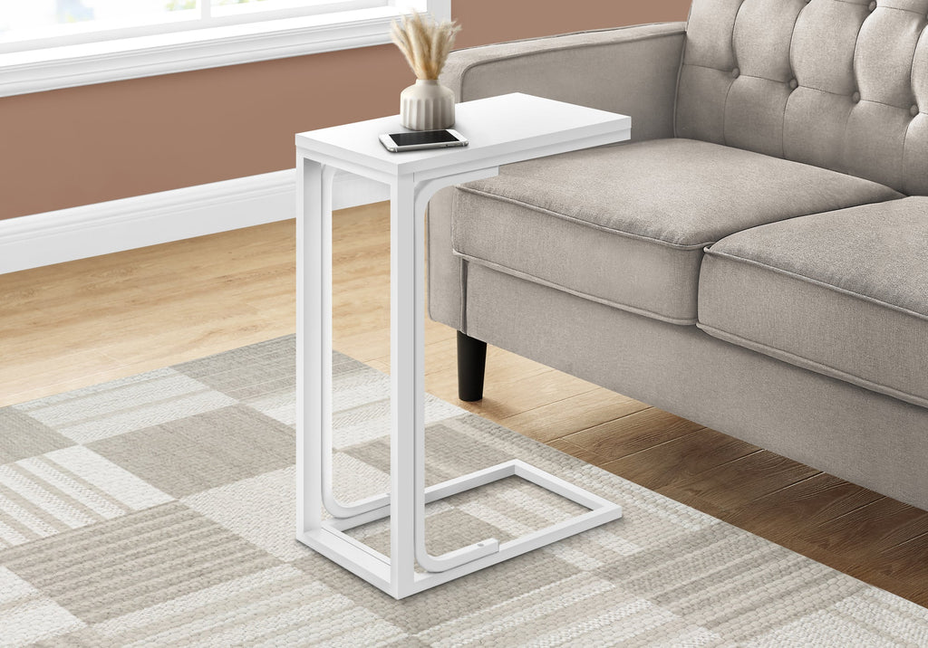 Stylish C-shaped Accent Table