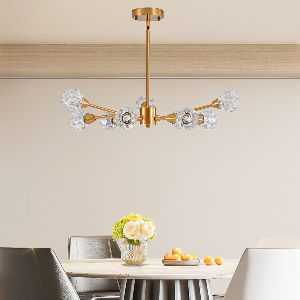 28" Modern Crystal Chandeliers