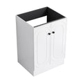 24" Freestanding Bathroom Vanity & 2 Soft-Close Cabinet Doors
