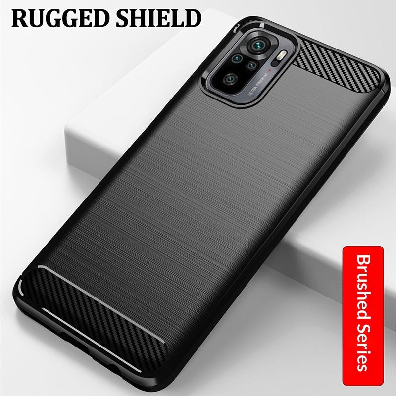 Suitable For Redmi Silicone Full-body Brushed Anti-drop Phone Case