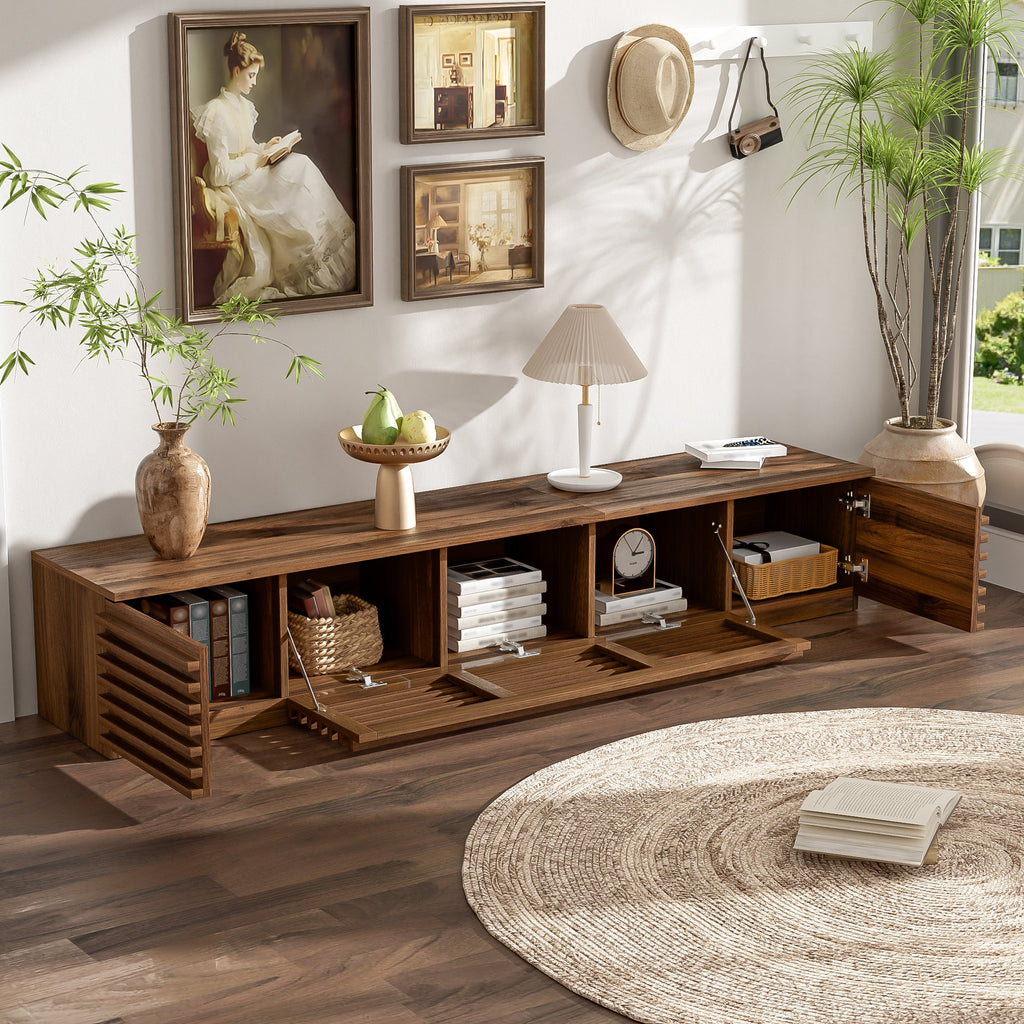 70 Inch Modern TV Stand for TVs Up to 80"