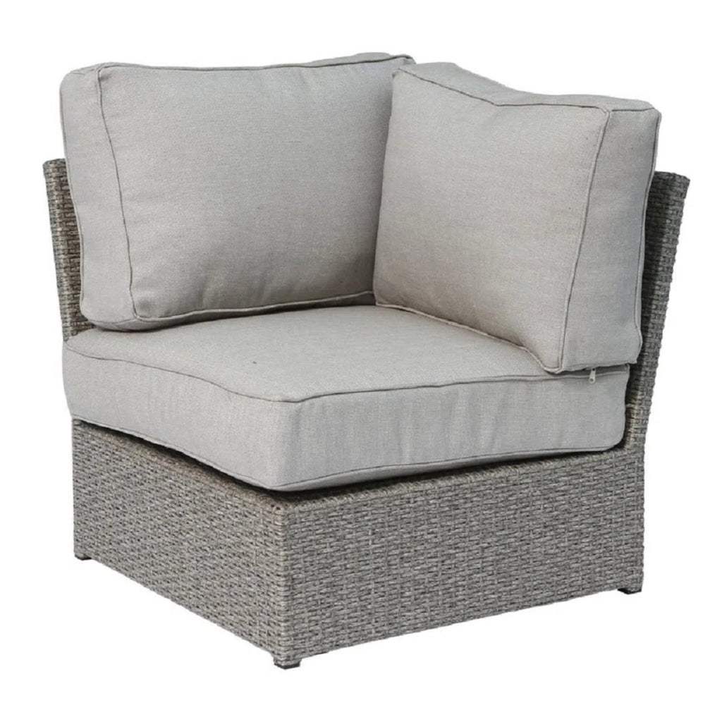 Outdoor Wicker Seating Group for 4 – Pre-Assembled with Cushions