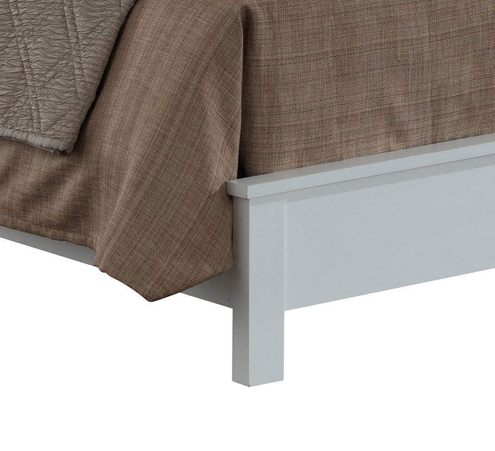 Stylish Transitional Queen Bed