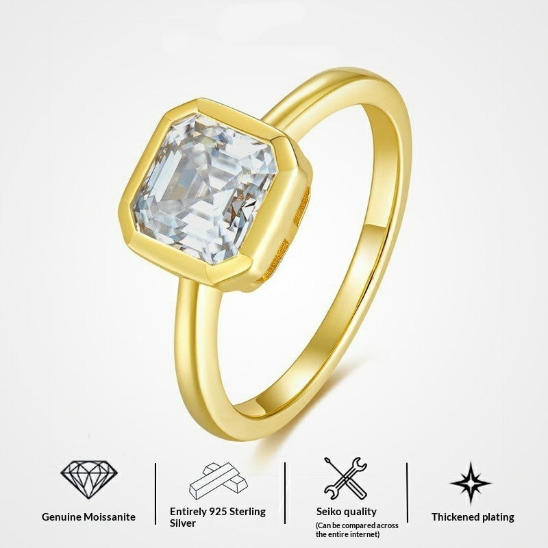 Design A Minimalist Pagoda-cut Diamond Ring