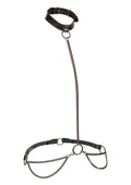 Euphoria Collection Plus Size Chain Halter Collar & Leash