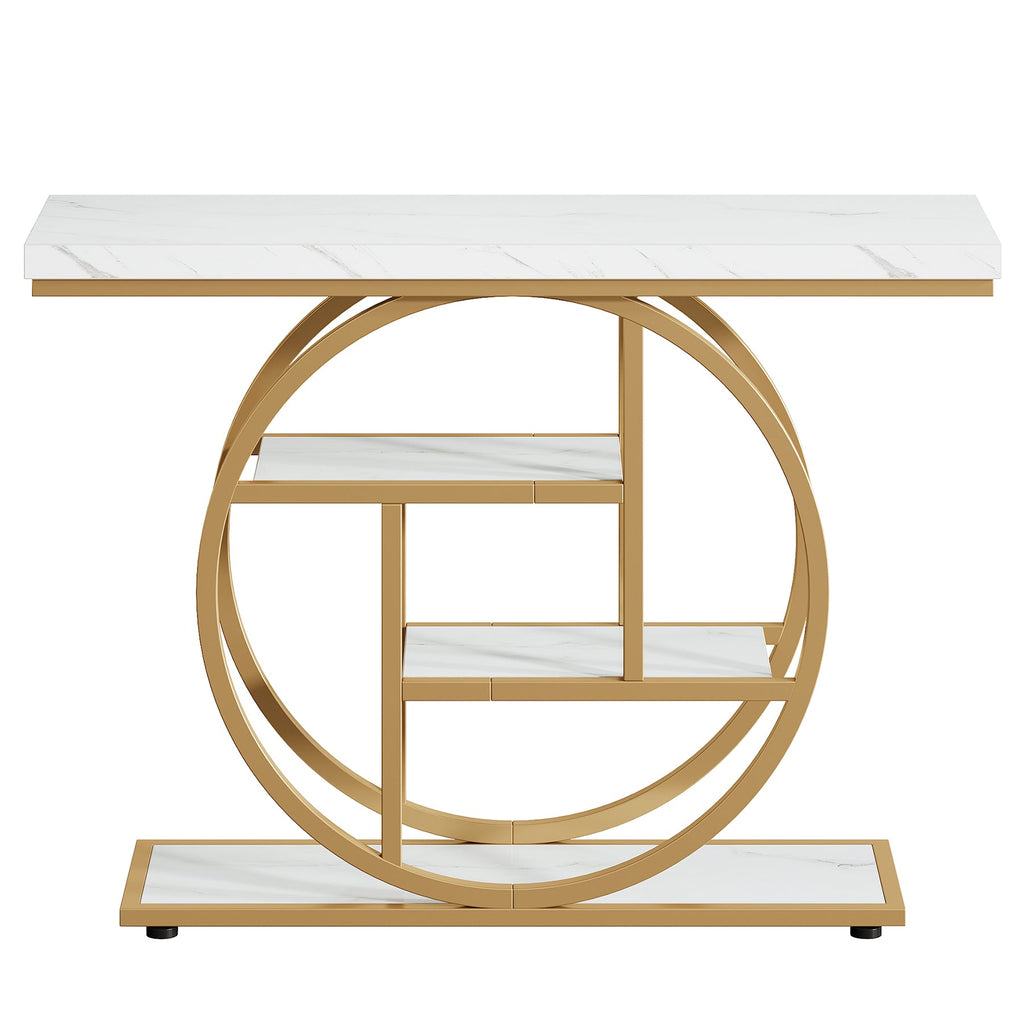 41.3" Industrial Console Table