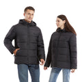 Smart Heating DC Warm Two-color Heating Constant Temperature Cotton-padded Coat