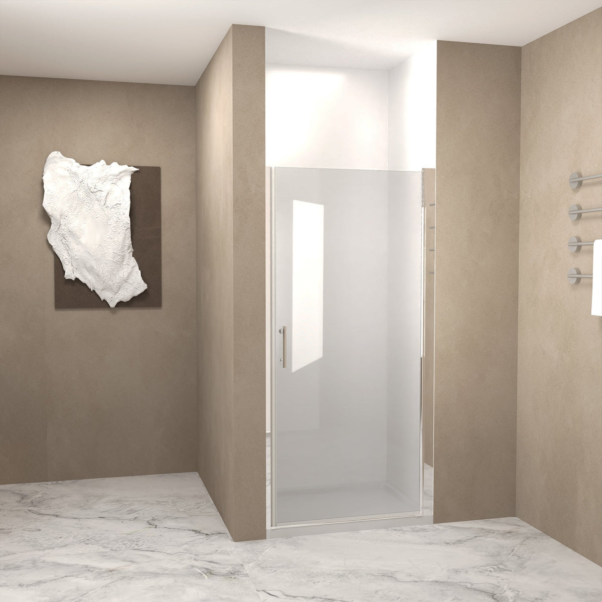 29-28"x 72" Pivot Shower Door