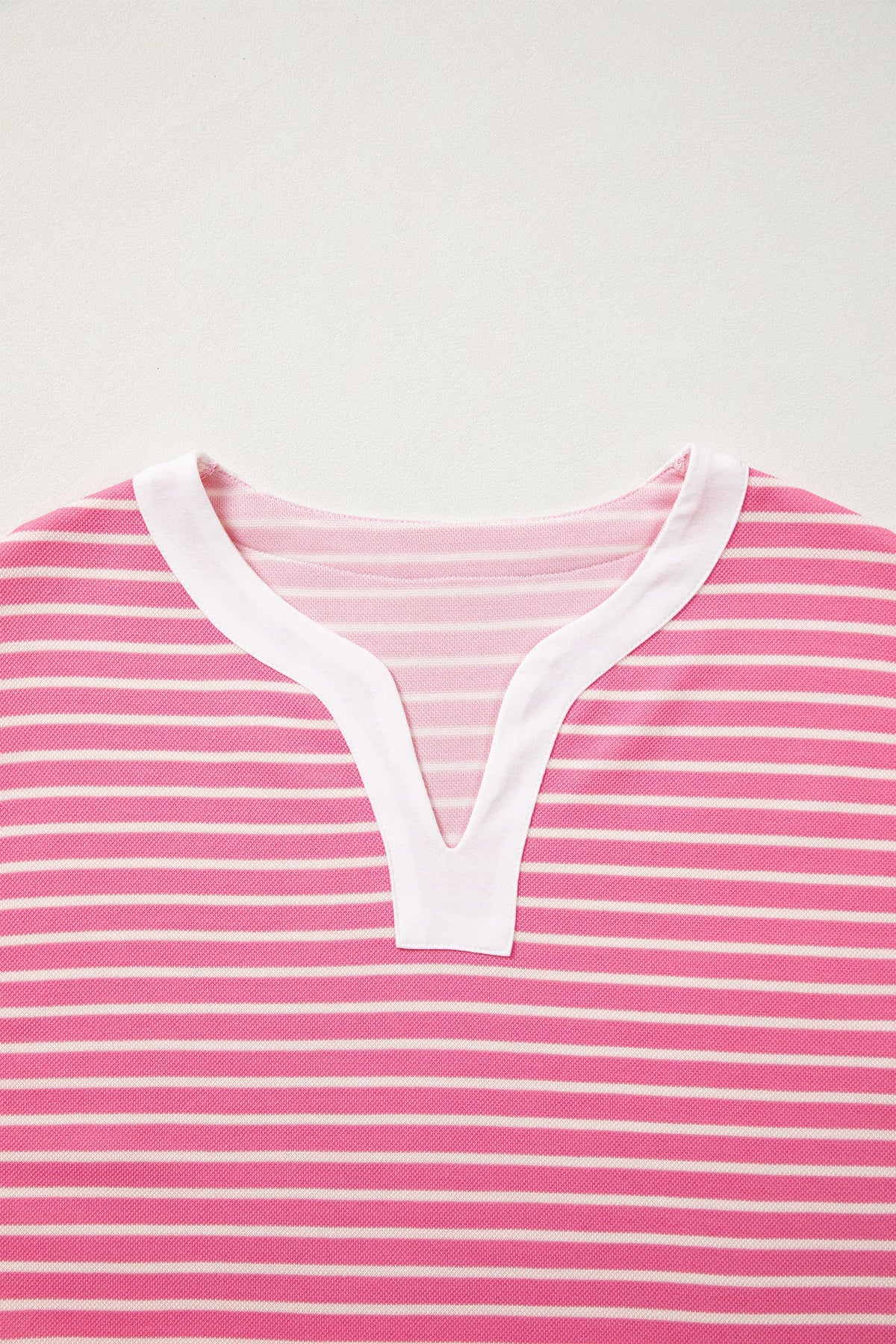 Stripe Colorblock Notched Neck Sleeveless Mini Dress