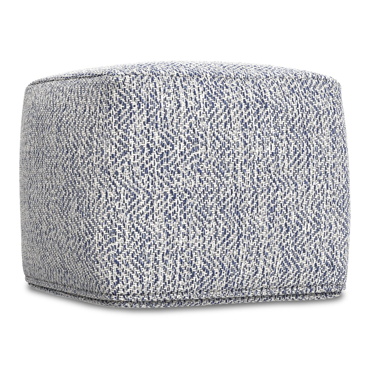 Nate 18 Inch Square Pouf