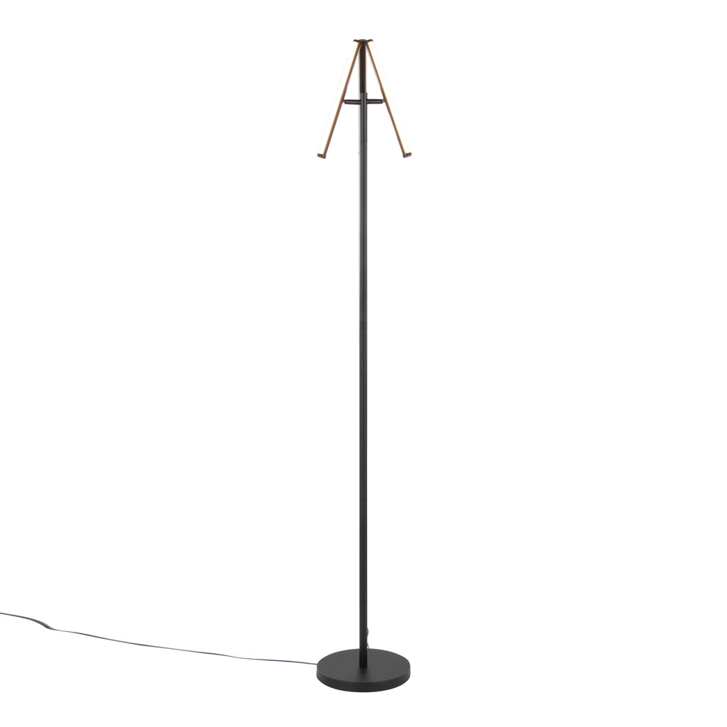 Icicle 65" Modern Swivel Floor Lamp