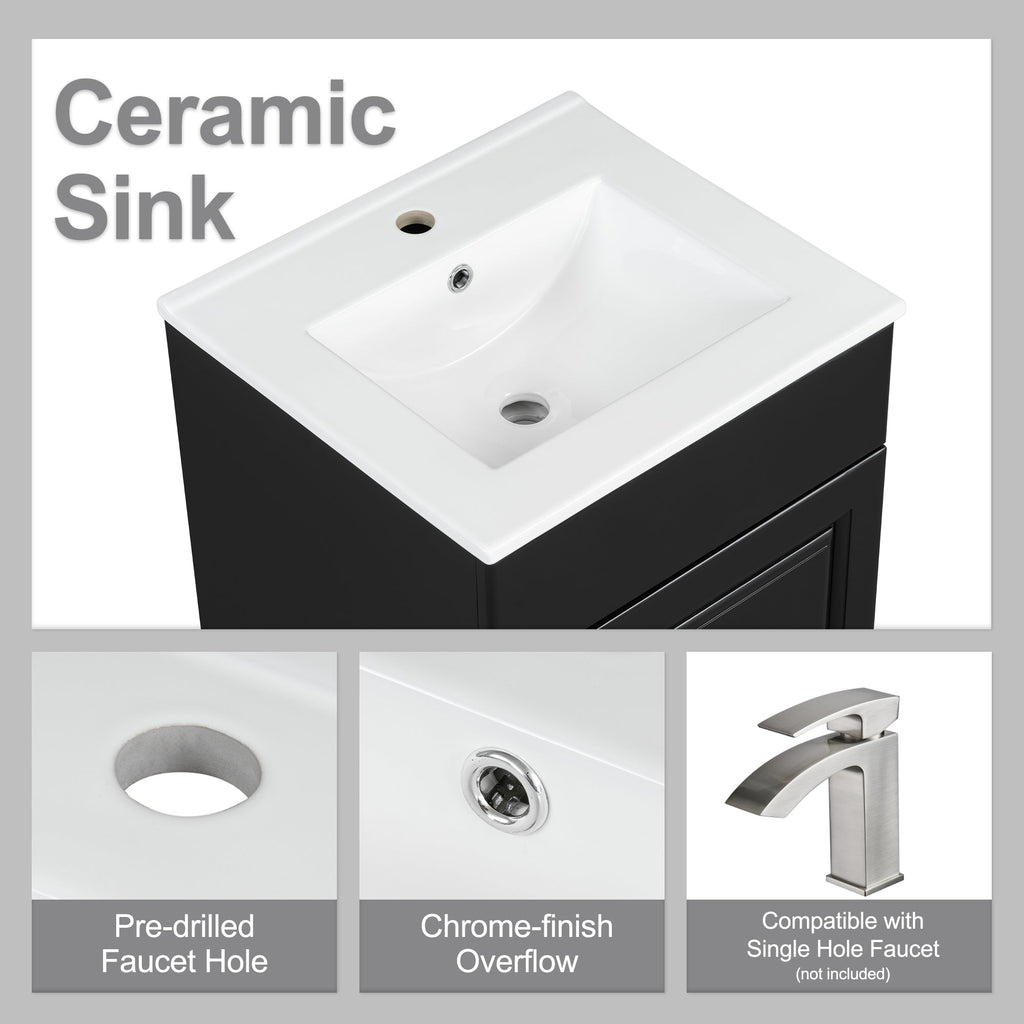 20" Bathroom Vanity with Sink