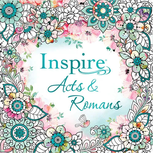 Inspire: Acts & Romans (Softcover): Coloring & Creative Journaling Through Acts & Romans - Paperback