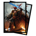 Ultra PRO: Standard 100ct Sleeves - Warhammer 40k Commander Deck (Abaddon the Despoiler)