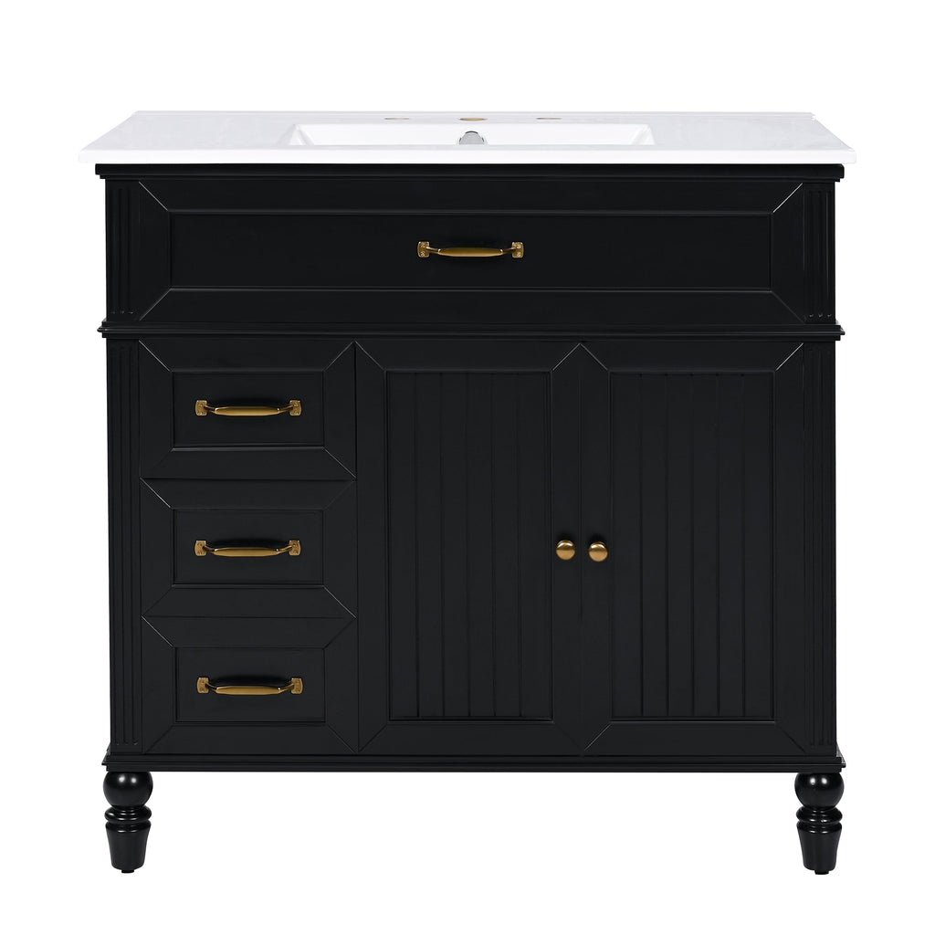 36" Bathroom Vanity with Sink