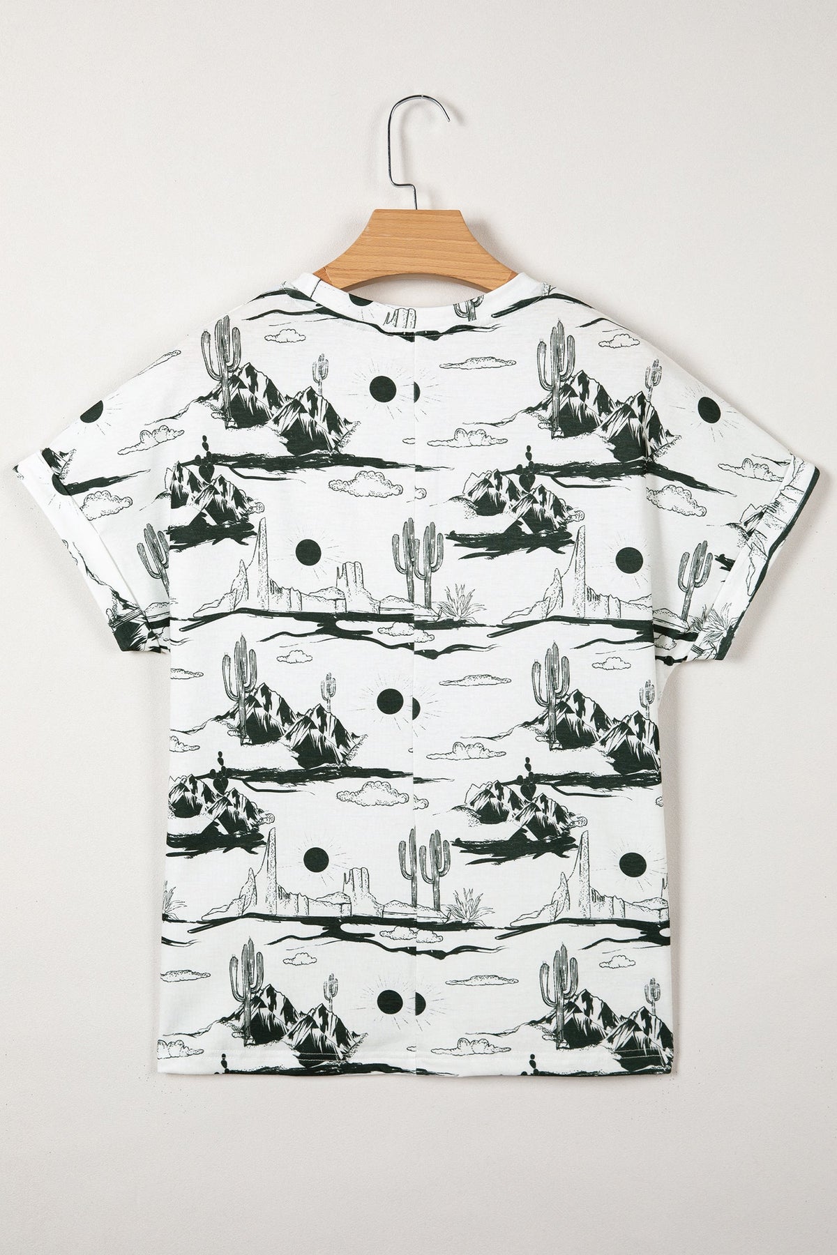 Western Desert Short Sleeve Knit Top