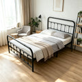 Full Size Metal Bed Frame with Headboard