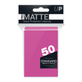Ultra PRO: Standard 50ct Sleeves - PRO-Matte (Bright Pink)