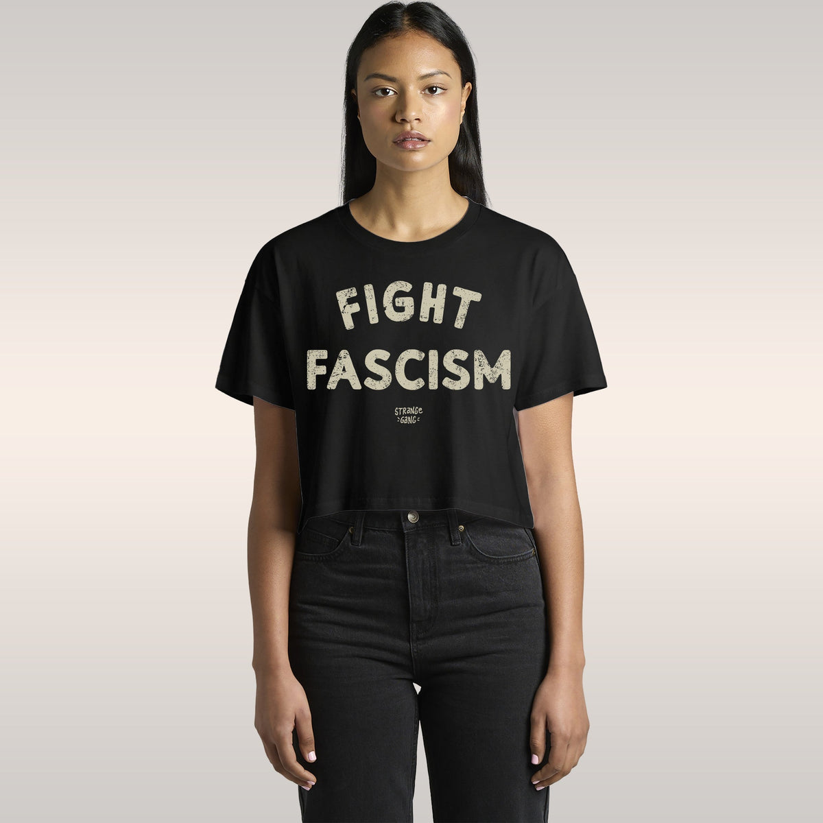 Fight Fascism Women's Baby Tee