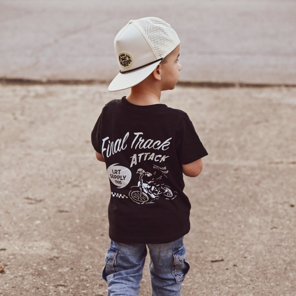 FINAL TRACK ATTACK TEE - BLACK