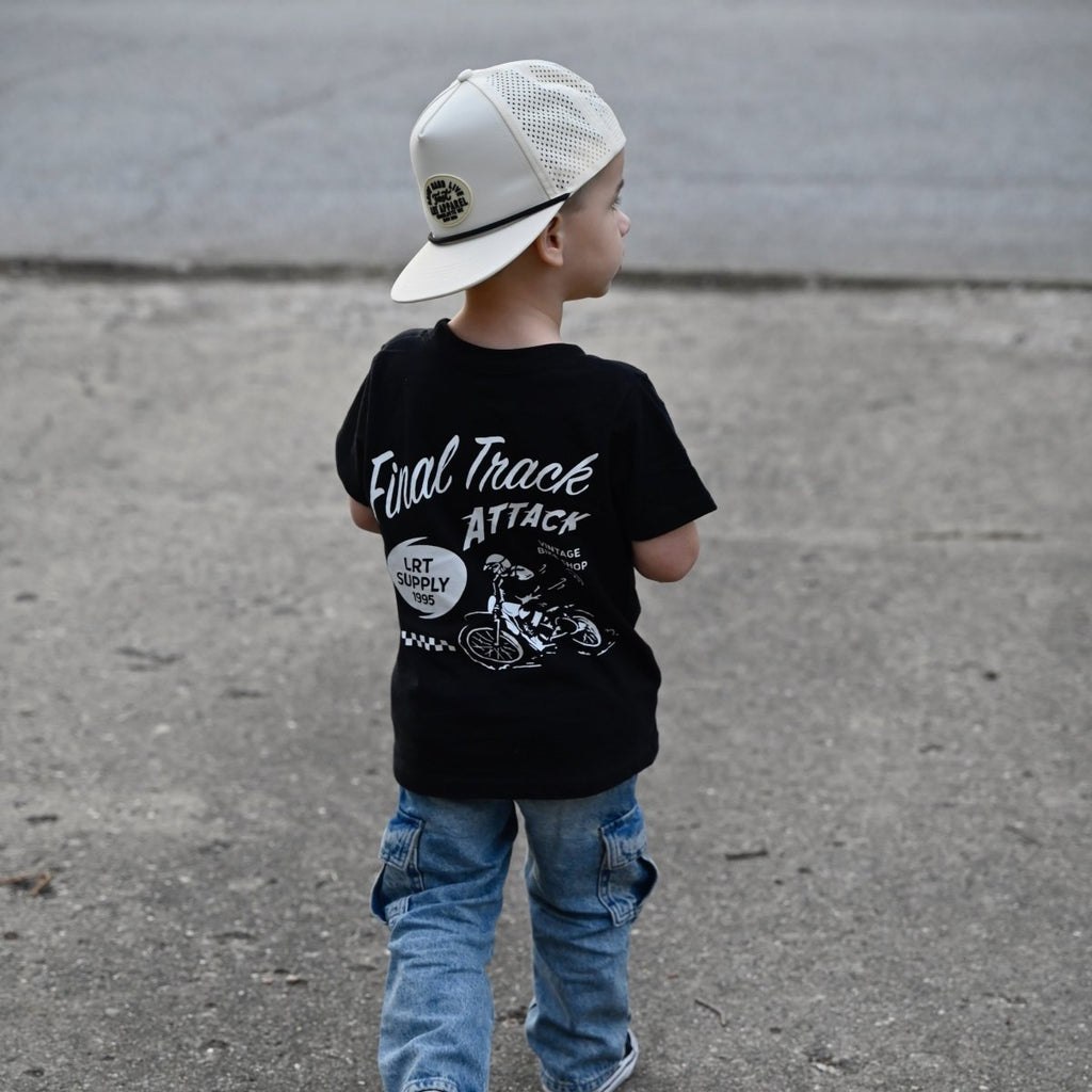FINAL TRACK ATTACK TEE - BLACK