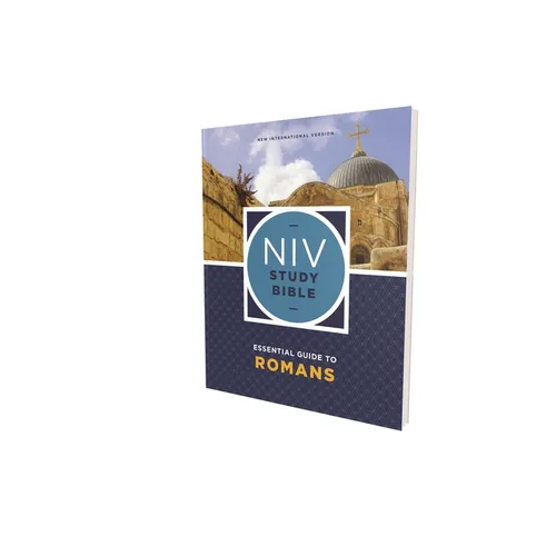 NIV Study Bible Essential Guide to Romans, Paperback, Red Letter, Comfort Print - Paperback