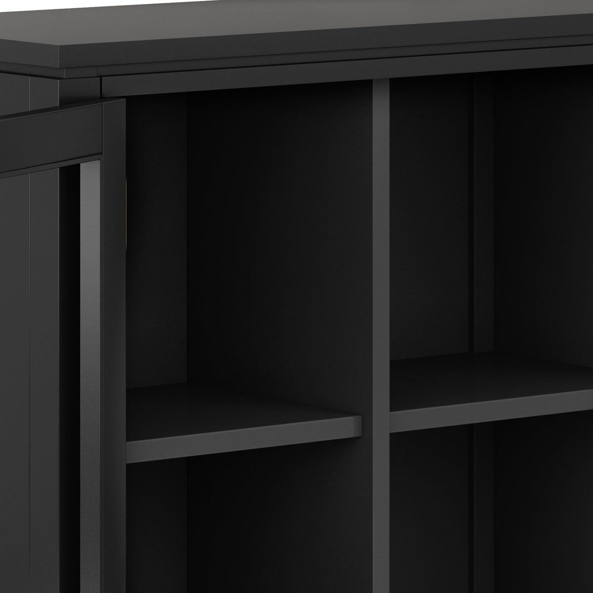 Cosmopolitan 30 Inch Wide Solid Wood Low Storage Cabinet