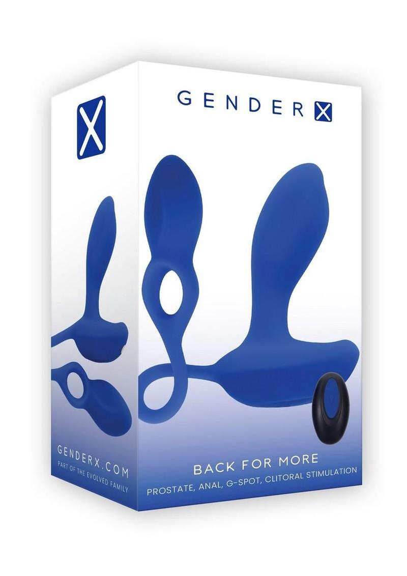 Gender X Back For More Wearable Stimulator