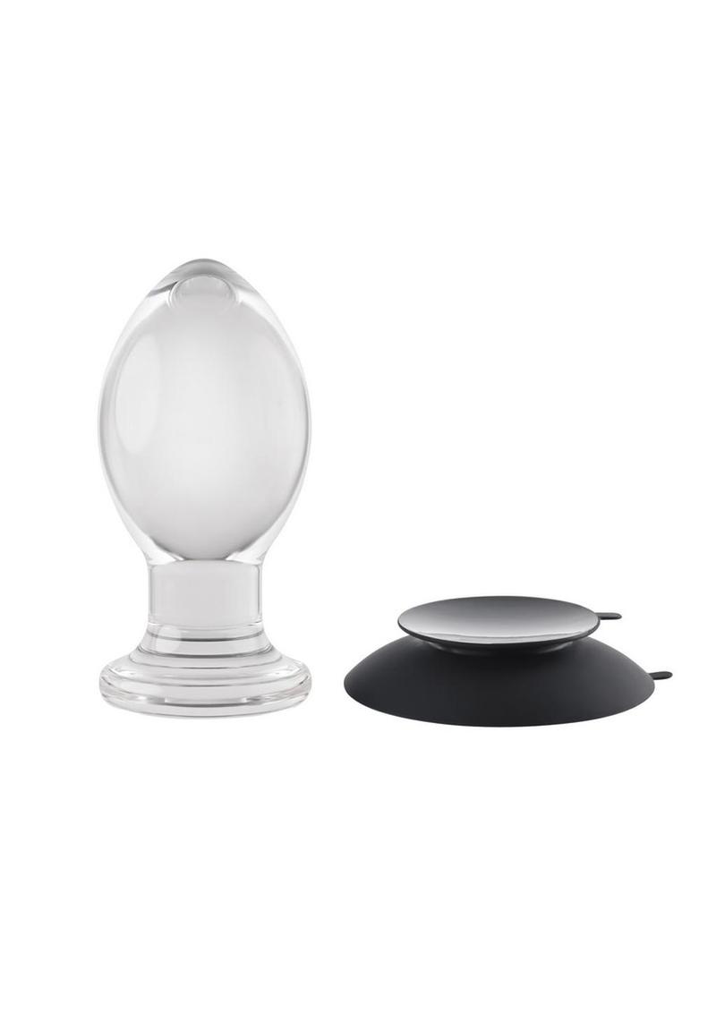 Gender X Crystal Ball Body Safe Glass Anal Plug