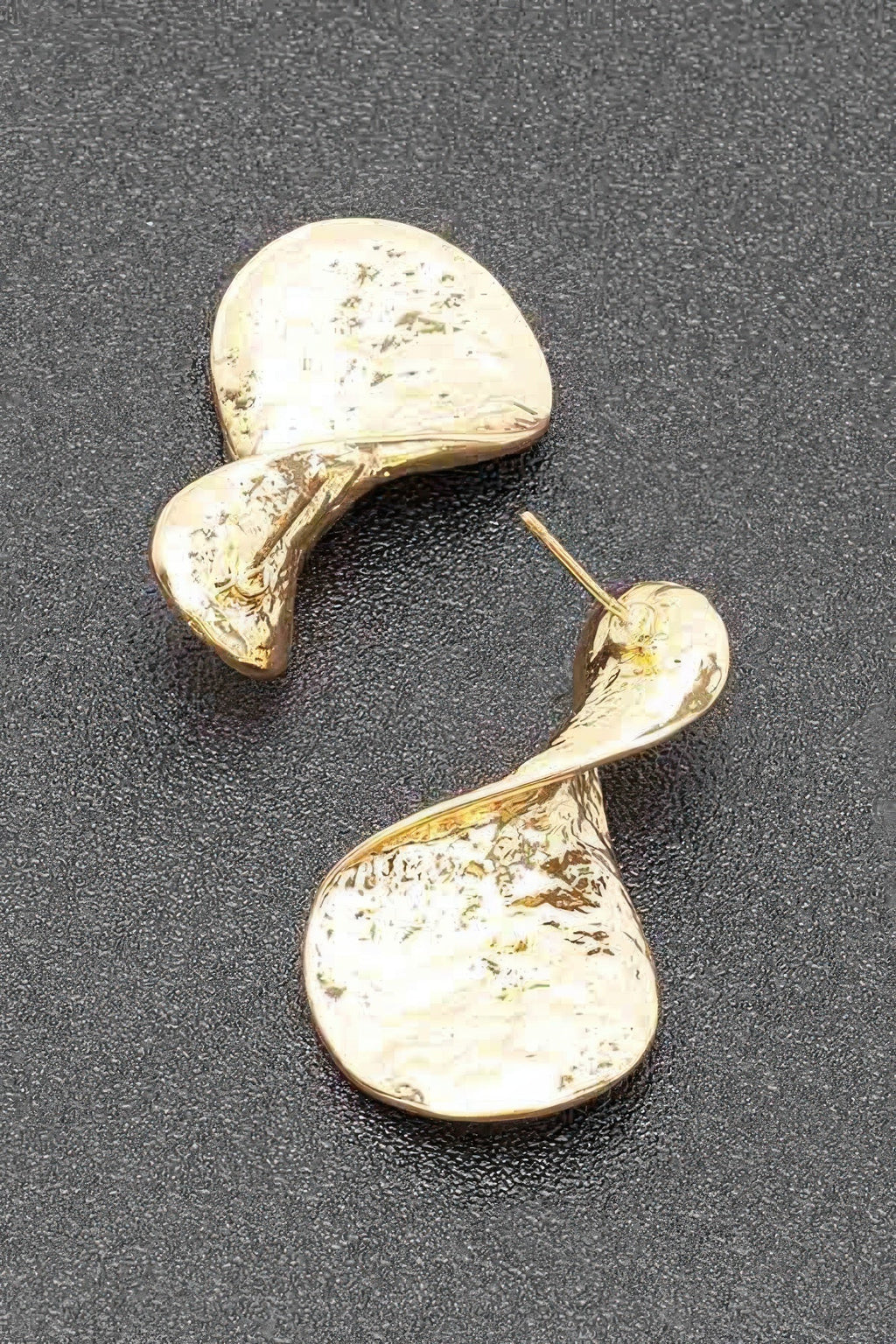 Gold Plated Metal Earring