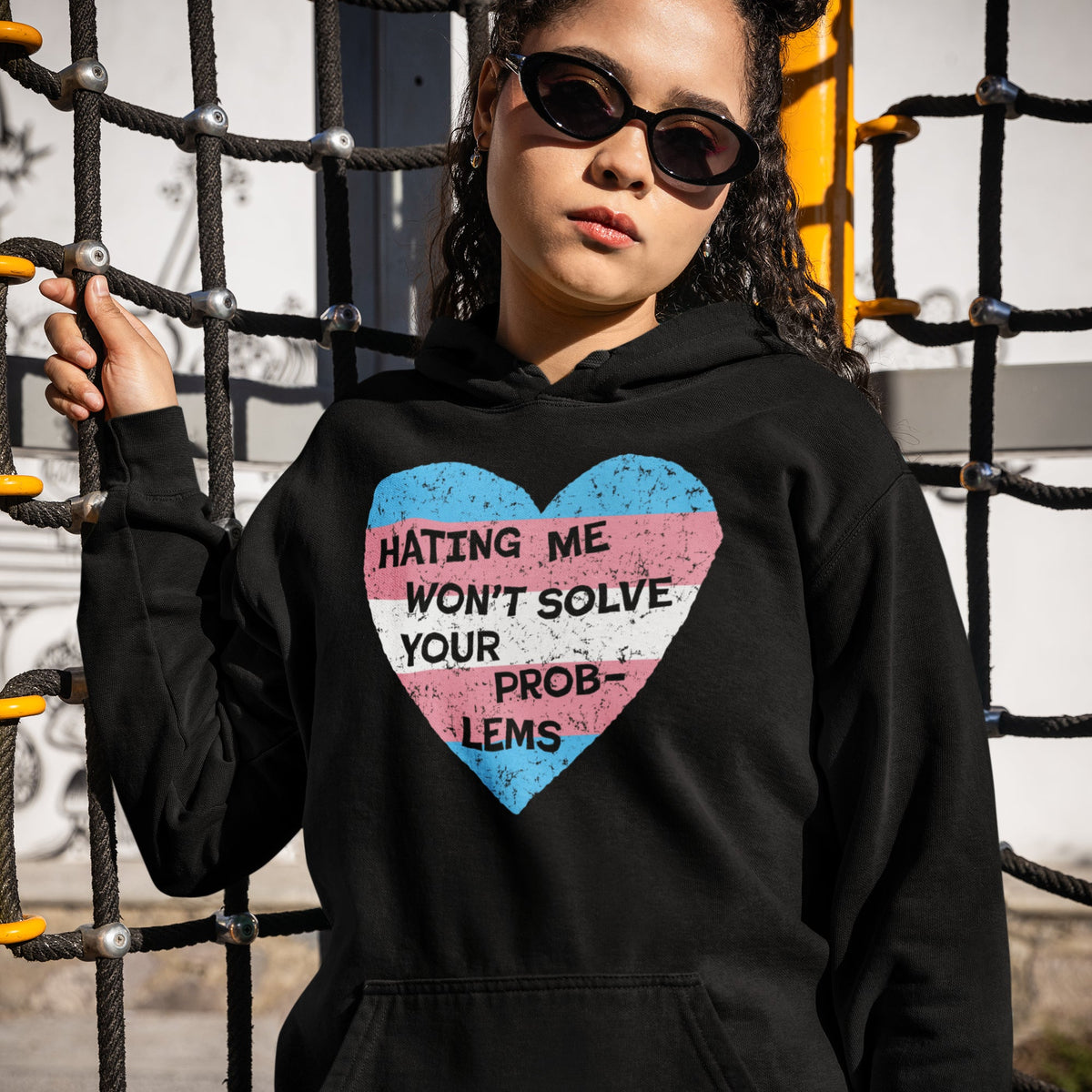 No Trans Hate Hoodie & Sweatshirt
