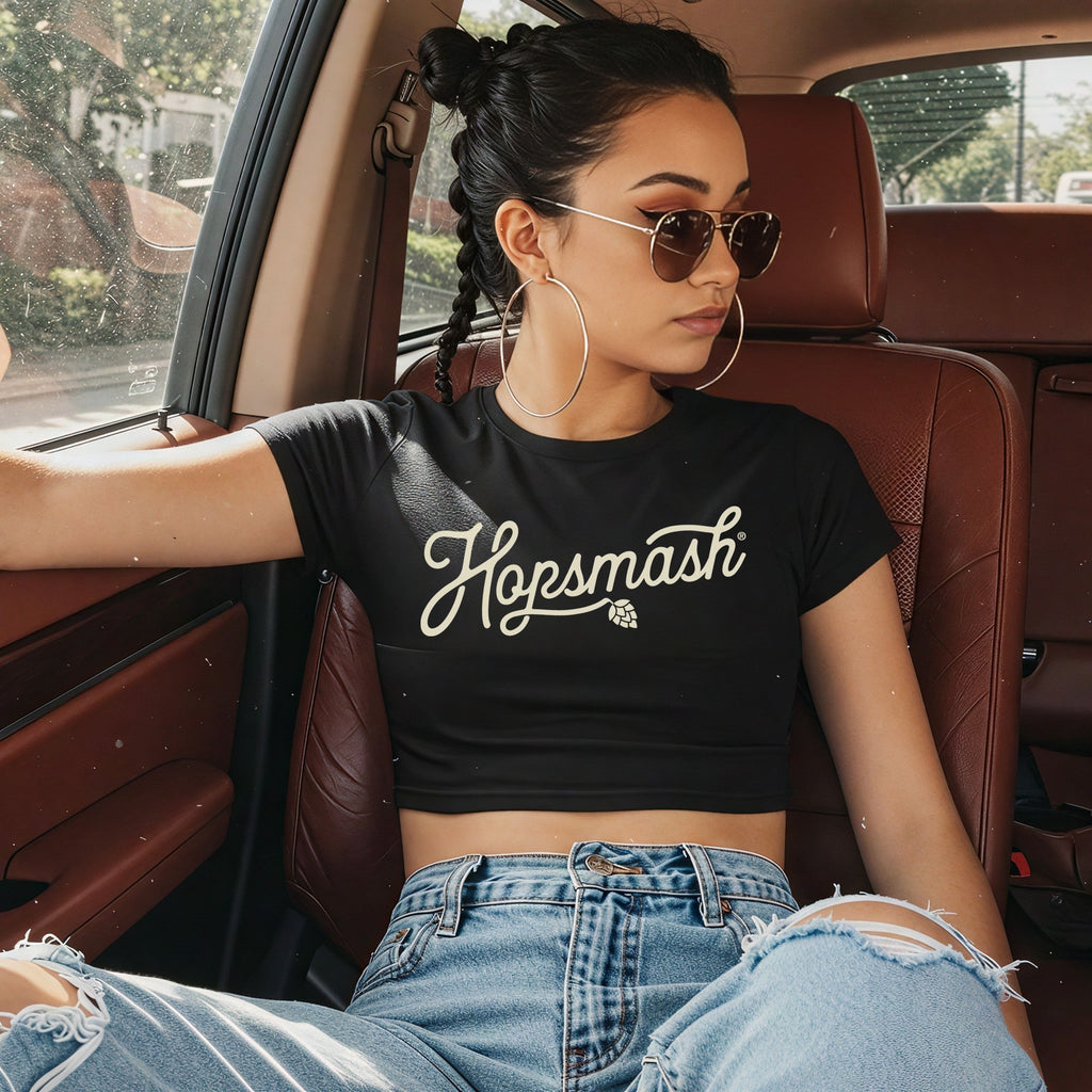 Hopsmash Women's Baby Tee