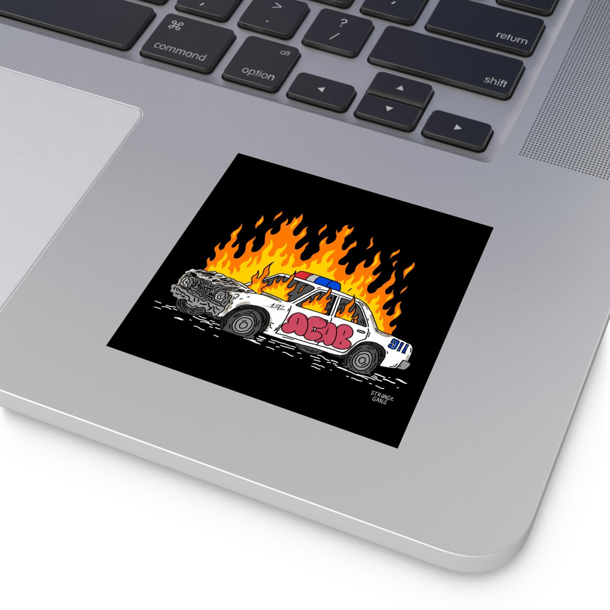 ACAB Police Car Sticker & Magnet