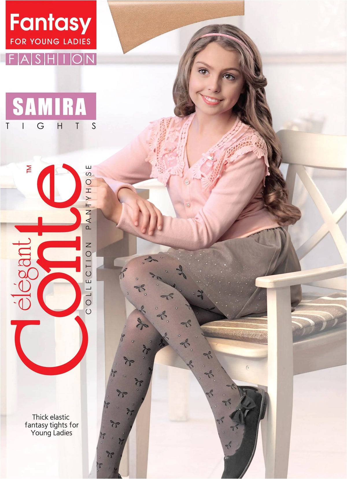 Conte Tights for girls - Samira 50 Den