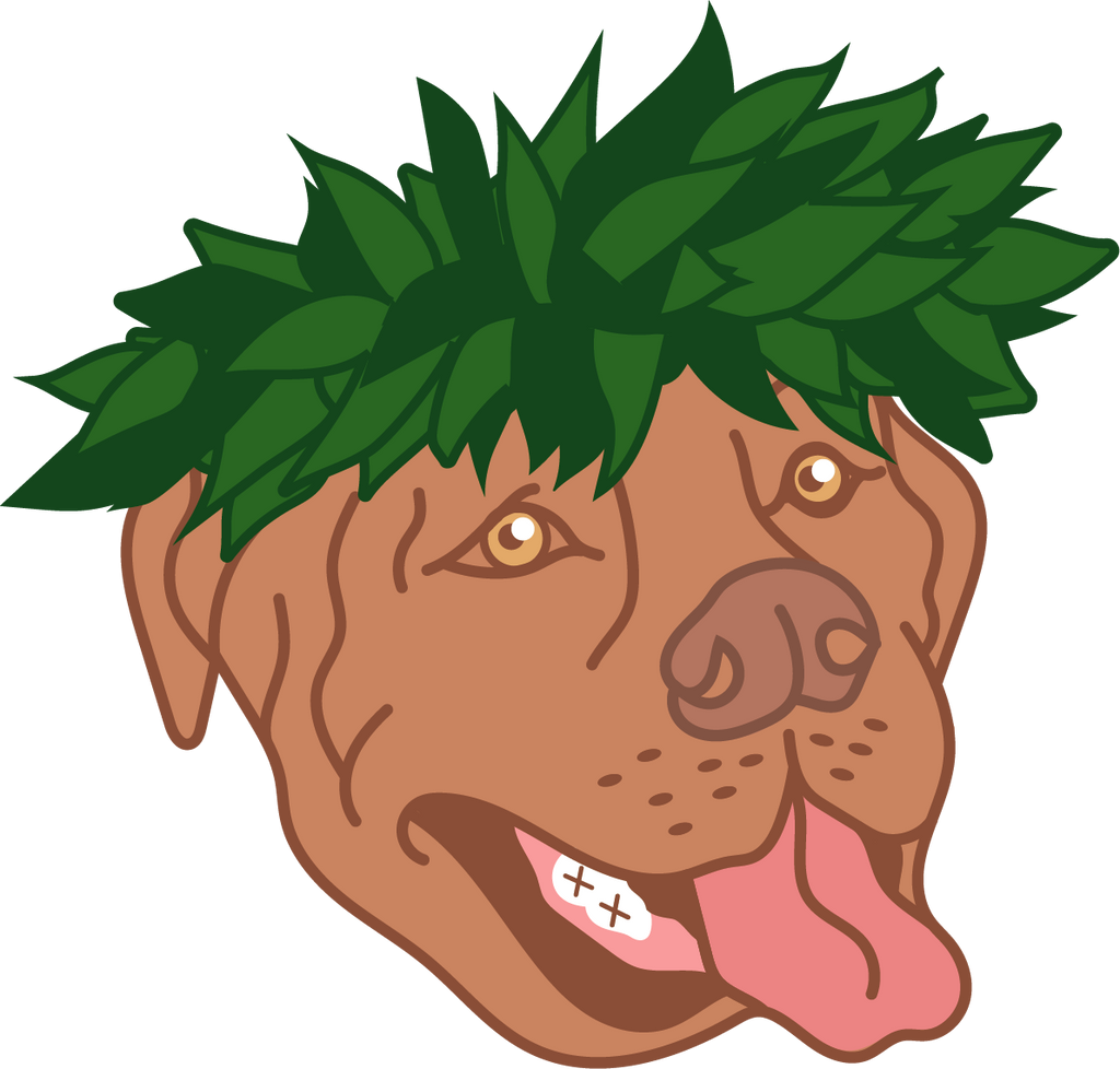 Poi Pup Stickers: Pitbull