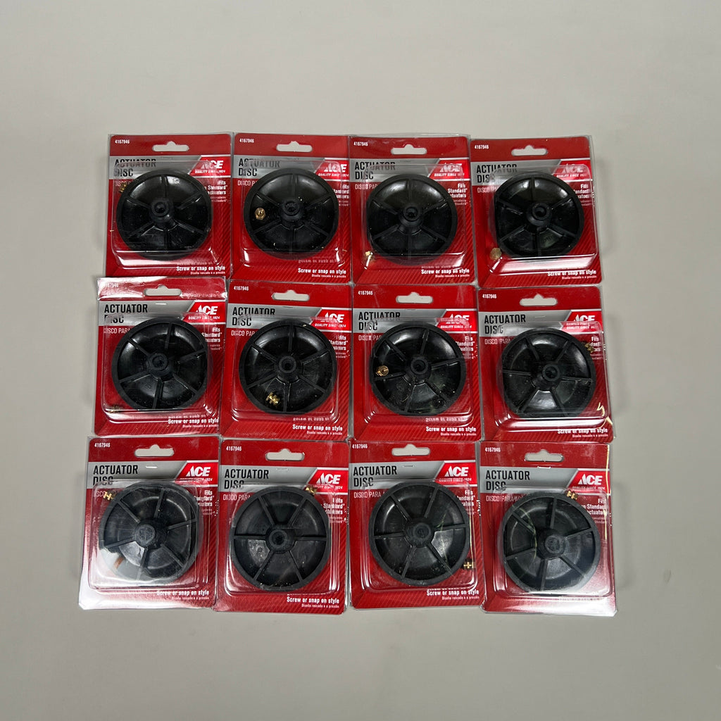 ACE 12-PACK! Actuator Disc for Toilet Flush Valve Black Brass American Standard 4167946 ACE835-29