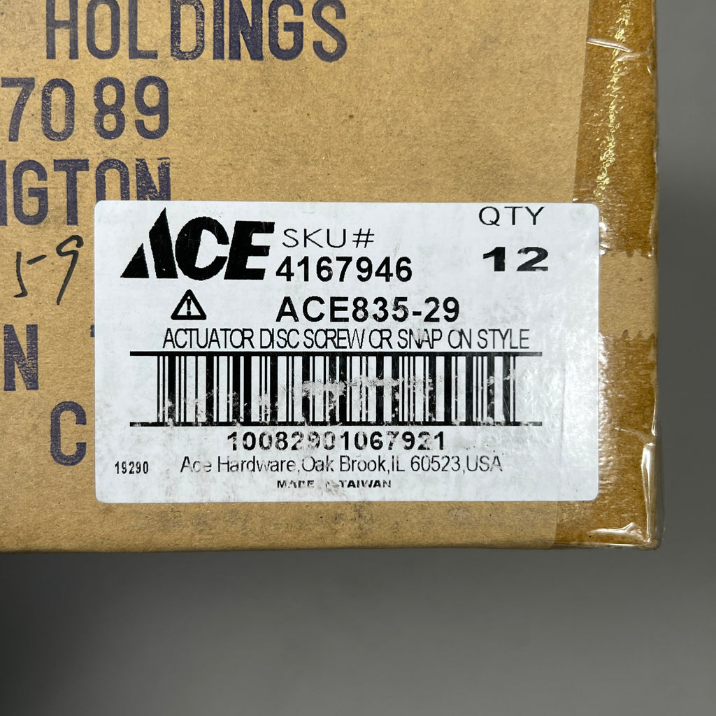 ACE 12-PACK! Actuator Disc for Toilet Flush Valve Black Brass American Standard 4167946 ACE835-29
