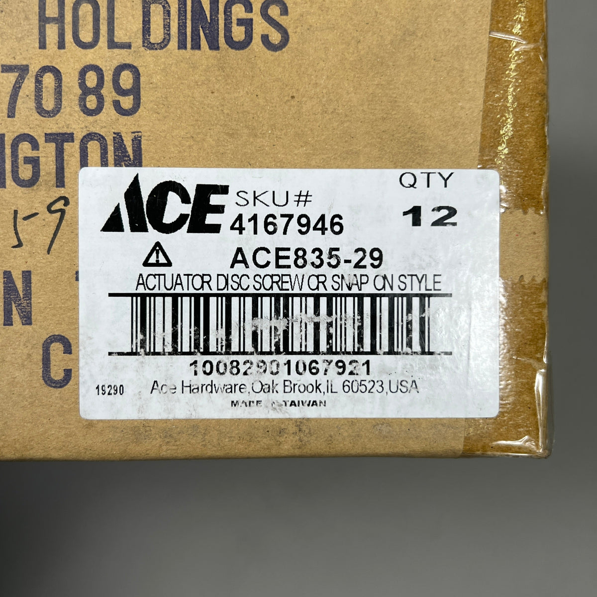 ACE 12-PACK! Actuator Disc for Toilet Flush Valve Black Brass American Standard 4167946 ACE835-29