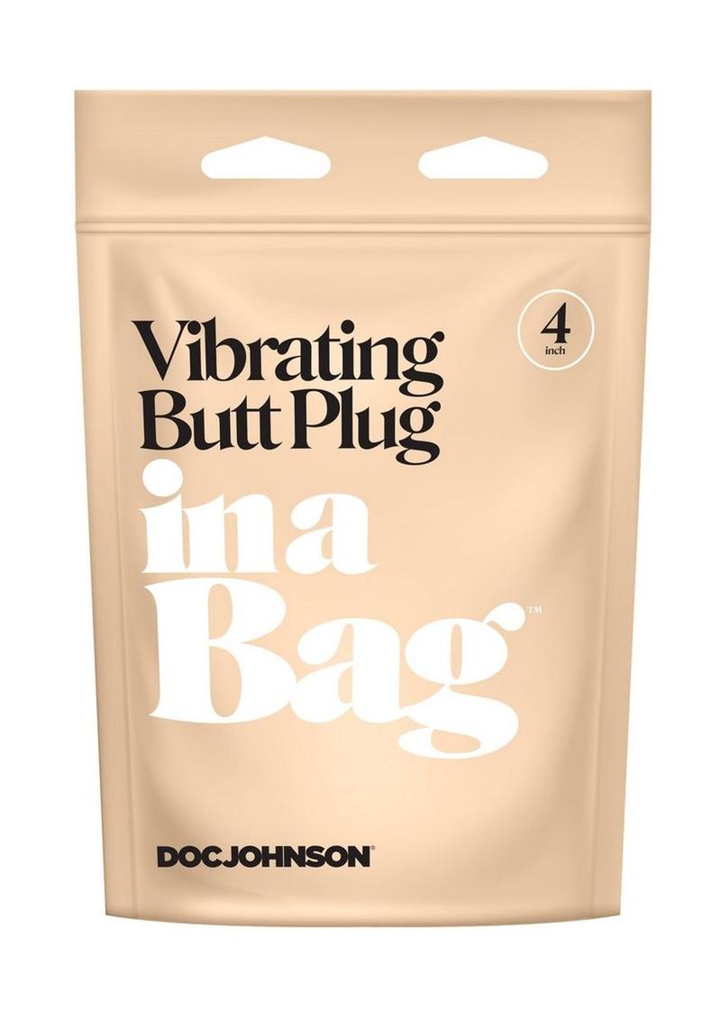 Doc Johnson In a Bag Vibrating Silicone Butt Plug