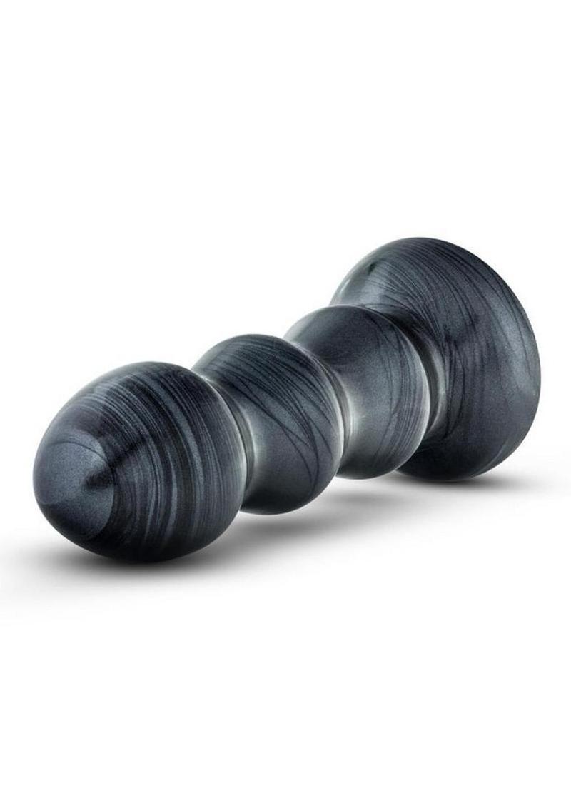 Jet Black Jack 7 Inch Carbon Metallic Butt Plug