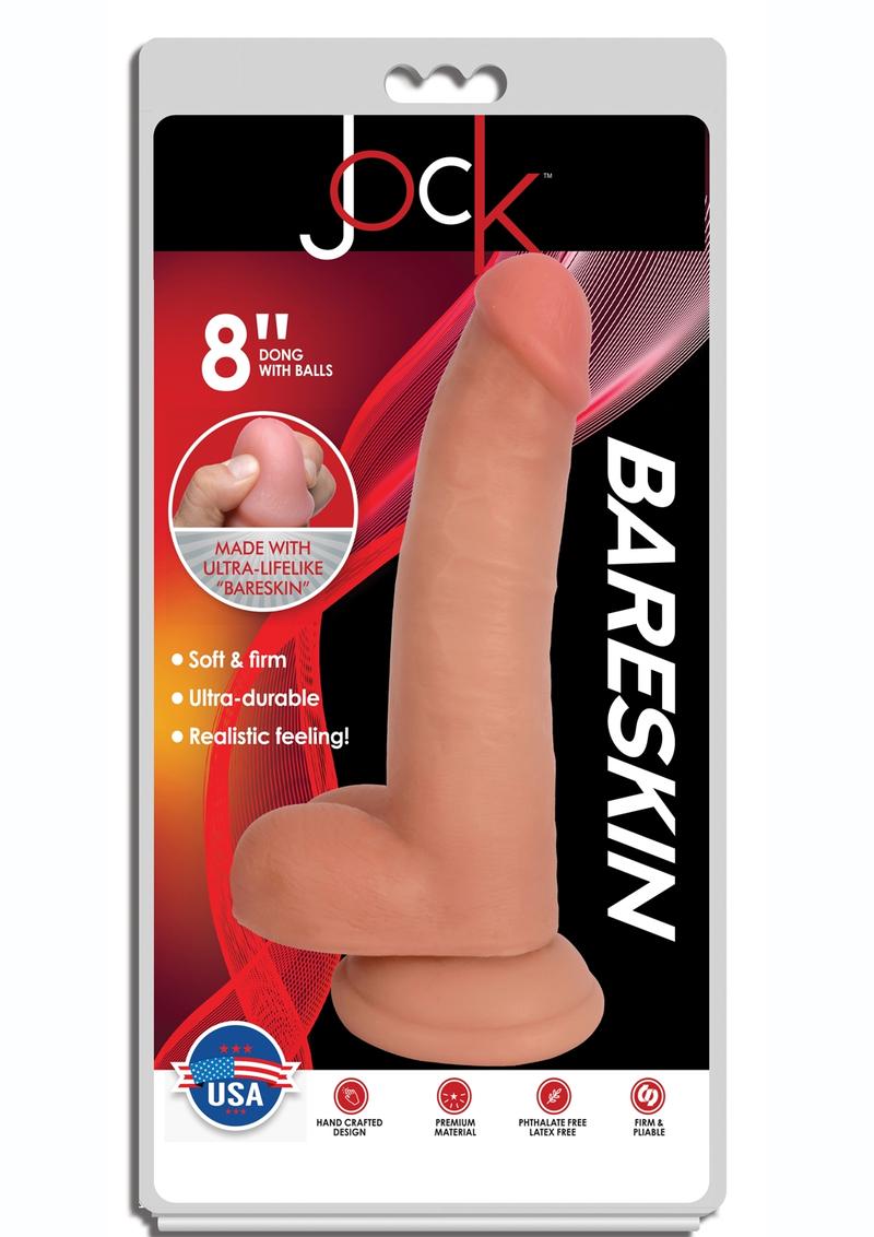 Jock Bareskin Realistic Design Dong with Balls