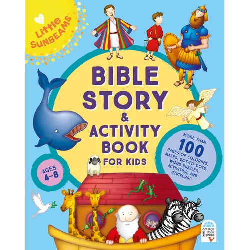 Bible Story and Activity Book for Kids (Little Sunbeams) - Paperback