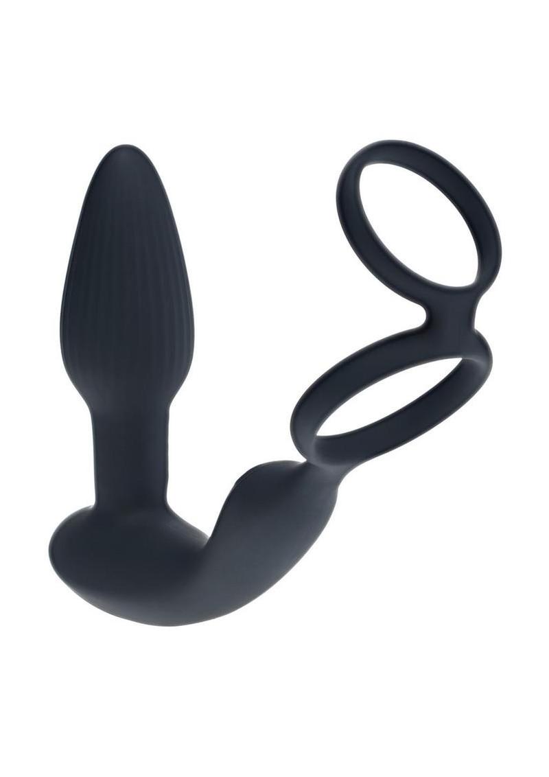 Levelz Dual Vibrating Prostate Stimulator with Cock Ring