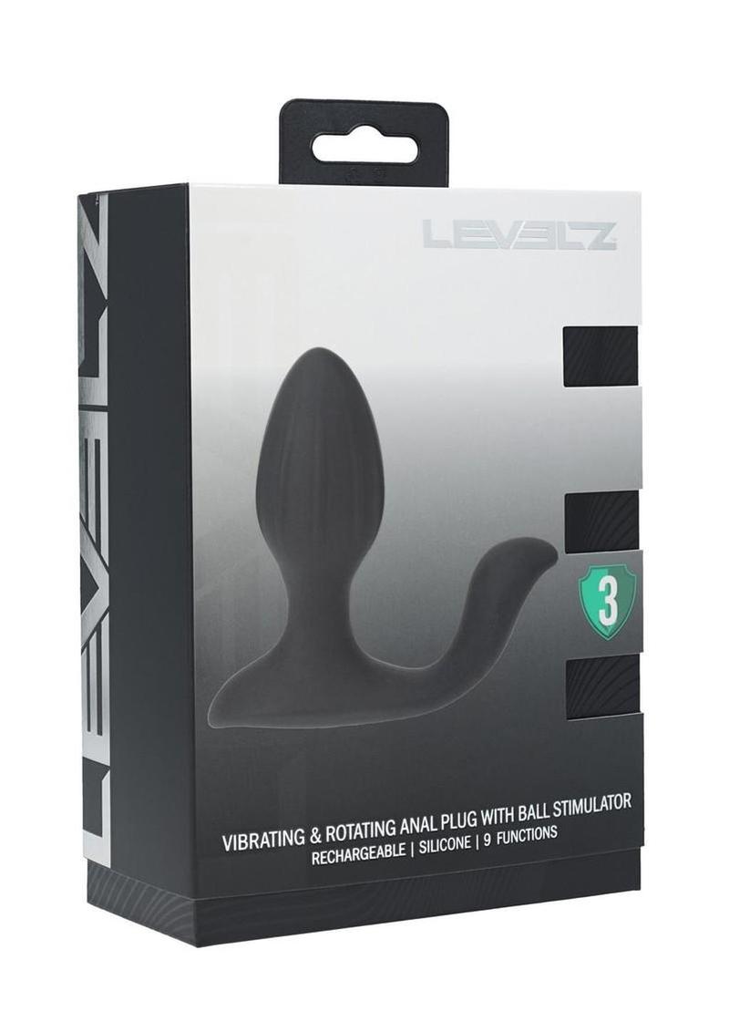 Levelz Vibrating and Rotating Anal Plug